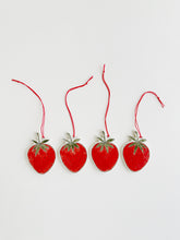 Load image into Gallery viewer, Red Ripe Strawberry Ornament