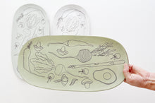 Load image into Gallery viewer, Earthenware Skinny Veggie Platter