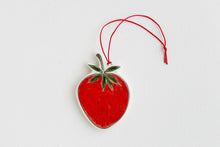 Load image into Gallery viewer, Red Ripe Strawberry Ornament