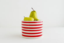 Load image into Gallery viewer, Red Stripe Bucket Bowl