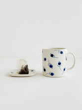Load image into Gallery viewer, Small Square Plate - Blueberry