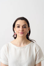 Load image into Gallery viewer, Three Sisters Earrings - Rosy