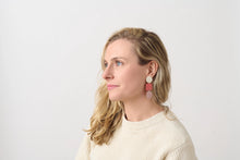 Load image into Gallery viewer, Three Sisters Earrings - Rosy