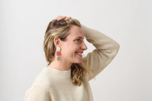Load image into Gallery viewer, Three Sisters Earrings - Rosy