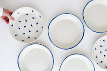Load image into Gallery viewer, Coronata/Nutman Registry - Cobalt Rim Shallow Bowls