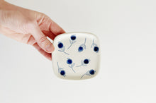 Load image into Gallery viewer, Small Square Plate - Blueberry