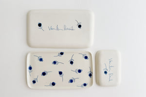 Porcelain Catch All Trays - Blueberry