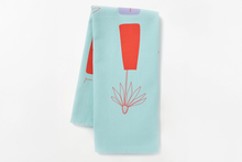 Load image into Gallery viewer, Tea Towel - Mint Coneflowers