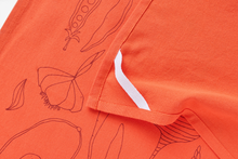 Load image into Gallery viewer, Tea Towel - Orange Veggies