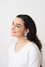 Load image into Gallery viewer, Twist and Shout Earrings - In Blue Dot