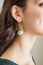 Load image into Gallery viewer, Pinched Bead Hoops - Large