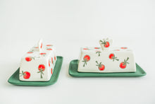 Load image into Gallery viewer, Porcelain Butter Dish - Tomato