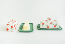 Load image into Gallery viewer, Porcelain Butter Dish - Tomato