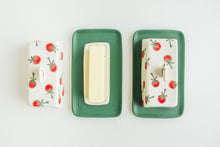 Load image into Gallery viewer, Porcelain Butter Dish - Tomato