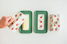 Load image into Gallery viewer, Porcelain Butter Dish - Tomato