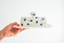 Load image into Gallery viewer, Porcelain Butter Dish - Blueberry