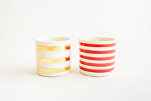 Load image into Gallery viewer, Red Stripe Candle - Unscented
