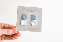 Load image into Gallery viewer, Lattice Earrings - In Thistle