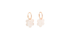Load image into Gallery viewer, Daisy Charm Hoops