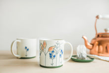 Load image into Gallery viewer, Floral Square Plate