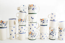 Load image into Gallery viewer, Porcelain Cup - Blueberry