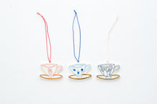 Load image into Gallery viewer, Floral Teacup Ornament