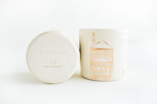 Load image into Gallery viewer, Porcelain House Candle - Honeysuckle+Jasmine

