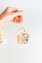 Load image into Gallery viewer, Floral Bowl Birds Ornament