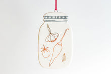 Load image into Gallery viewer, Salsa Mason Jar Ornament