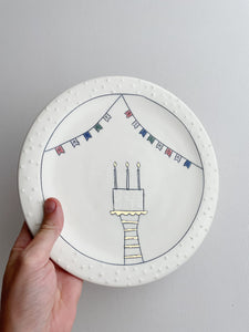 Porcelain Birthday Plate