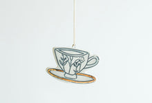 Load image into Gallery viewer, Floral Teacup Ornament
