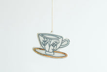 Load image into Gallery viewer, Floral Teacup Ornament