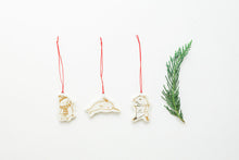 Load image into Gallery viewer, Skating Woodland Critter Ornament