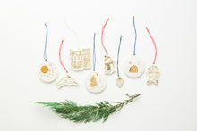 Load image into Gallery viewer, Skating Woodland Critter Ornament