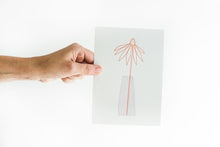Load image into Gallery viewer, 5x7" Coneflower Letterpress Print