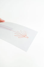 Load image into Gallery viewer, 5x7" Coneflower Letterpress Print
