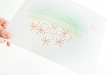 Load image into Gallery viewer, 8x10" Tomato Stacking Bowls Letterpress Print
