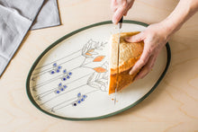 Load image into Gallery viewer, Floral Serving Platters
