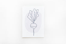 Load image into Gallery viewer, 5x7" Radish Letterpress Print