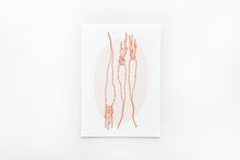 Load image into Gallery viewer, 5x7&quot; Carrots Letterpress Print

