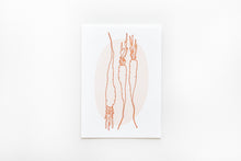Load image into Gallery viewer, 5x7" Carrots Letterpress Print