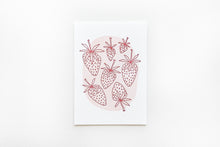 Load image into Gallery viewer, 5x7" Berries Letterpress Print