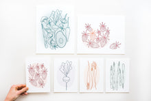 Load image into Gallery viewer, 5x7" Letterpress Print Four Pack