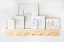 Load image into Gallery viewer, 5x7" Letterpress Print Four Pack