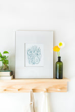 Load image into Gallery viewer, 8x10" Veggie Platter Letterpress Print