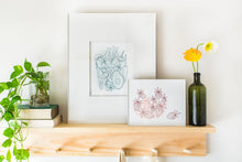 Load image into Gallery viewer, 8x10" Veggie Platter Letterpress Print