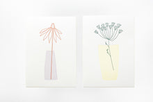 Load image into Gallery viewer, 5x7" Coneflower Letterpress Print