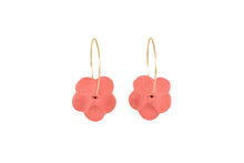 Load image into Gallery viewer, Flower Hoops