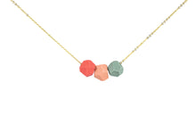 Load image into Gallery viewer, Faceted Bead Cluster Necklace