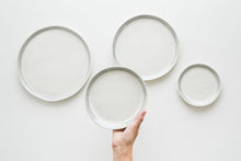 Load image into Gallery viewer, Porcelain Pinstripe Plates
